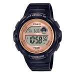Casio Digital Black Resin Band Women's Watch LWS-1200H-1AVDF