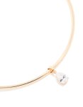 Goldair Gold Cubic Zirconia Centre Collar Tube Necklace