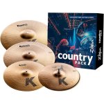 Zildjian K Country Cymbal Set – 15- 17- 19- 20-INCH