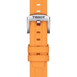 Tissot Official Orange Silicone Strap Lugs 18MM