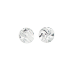Helena Silver Stud Earrings - Silver