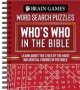 Brain Games - Word Search Puzzles: Who&  39 S Who In The Bible - Learn About The Lives Of The Most Influential Figures In The Bible   Spiral Bound