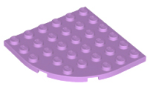 Parts Plate Round Corner 6 X 6 6003 - Medium Lavender
