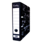 A4 Mottled Black Lever Arch File