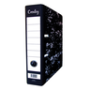 A4 Mottled Black Lever Arch File