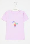 PoP Candy Ice Cream Print Tee - Lilac