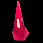 Triangular 1M Cone – Red