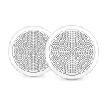 Fusion Fm Series Round 6.5” Marine Speakers