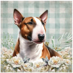 FSC2387 Printed Panel Bull Terrier