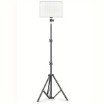 1 Pack LED Ring Fill Light Video Fill Lamp Light 25.4 Cm With Adjustable Tripod Stand 1.1 Meter Bracket For Photo Studio Speedli