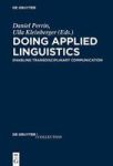 Doing Applied Linguistics - Enabling Transdisciplinary Communication English German Hardcover