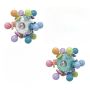 2 Pack Baby Montessori Sensory Toys For 0-12 Months Baby Teething Toys