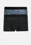 Jockey Bot Pouch Trunk 2 Pack - Denim & Grey Melange