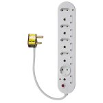 Eurolux EM106 Wonderplug 10-WAY Surge Overload Protected
