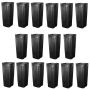 Home Garden Durable Plastic Seedling Nursery Bags 16PC-30CM-SPECIAL