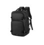 XF0761 Laptop Backpack With 5 Zip Compartments And USB Port 17?