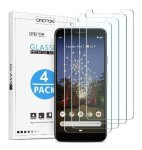 Google Pixel 3A XL Premium Tempered Glass Screen Protector 9H 4PK