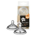 Tommee Tippee Close To Nature Teats Free Flow 2EA
