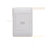 Apollo Switch 1 Lever 100X50 Wht