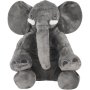 Made 4 Baby Giant Plush Elephant Grey