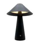 Burke Rechargeable Metal LED Table Lamp - Gold