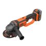 Black & Decker 18V 4.0AH Lithium-ion Cordless Angle Grinder BCG720M1-QW