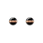 Aspiration Earrings Rose Gold Black - Default Title