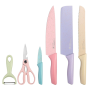 6 Pieces Kitchen Knives Set