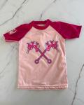 Parental Instinct Pink Seahorse Rash Vest 2 3Y