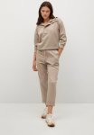 Plus Trousers FLORIDA1 - Light Pastel Grey