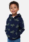 Hoodie - Dark Blue dinosaurs