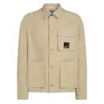 Canvas Utility Jacket -pale Khaki