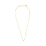 Georgini Sweetheart Heart Chain Necklace - Pink Gold