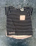 Earth Child Blue And White Striped T-Shirt 12 18M