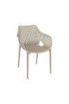 Air Outdoor Arm Chair - Dark Grey