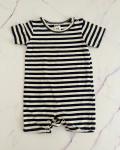 Cotton On Blue And White Striped Romper 6 12M