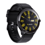 Astrum Wireless Bluetooth IP68 Sports Round Metal Smart Watch SN93 - Black