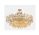 Azure Gold Chandelier