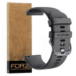 Elite 20MM Quick Release Classic Watch Strap - Black