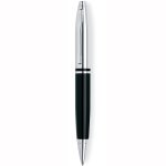 Cross Calais Chrome & Black Lacquer Ballpoint Pen - Ys Travel Bags