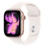 Apple Watch Series 11GPS42MMROSE Gold Aluminium Case With Light Blush Sport Band - S m