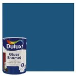 Dulux Gloss Enamel Paint 5L King Fisher Blue