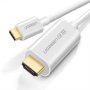 UGreen Usb-c To HDMI Cable 1.5M White