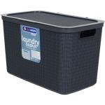 Hessian Basket 1EA 25L White 1 Ea