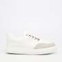 Urbanart Ezrain 1 Wax / Faux Nubuck Sneaker - White - White / 7