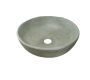 Green Concave Concrete Round Cement Handmade Basin 42 X 14CM