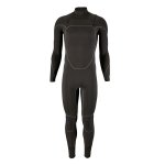 Mens R2 Yulex Fz Full Suit - - Black Lt