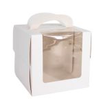 Cake Box & Handle 16X16X15 Cm