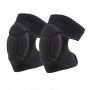 L Size Sponge Adjustable Knee Protection Pads - Set Of 2