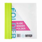 Slide Binder Folder Neon Yell